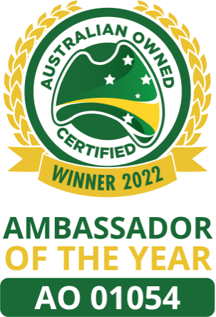 Australian Owned Certified - Ambassador Of The Year