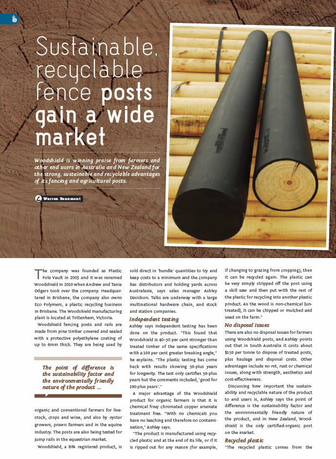 Woodshield - Warren Beaumont Article 1